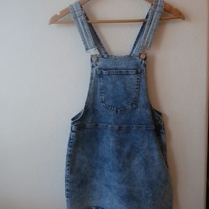 Forever 21 Denim Skirt Overall